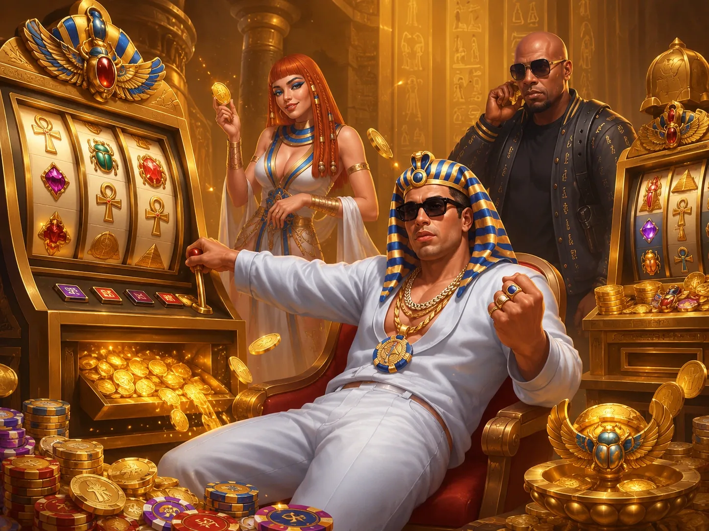 Pharaoh Slots Treasure Casino Hall
