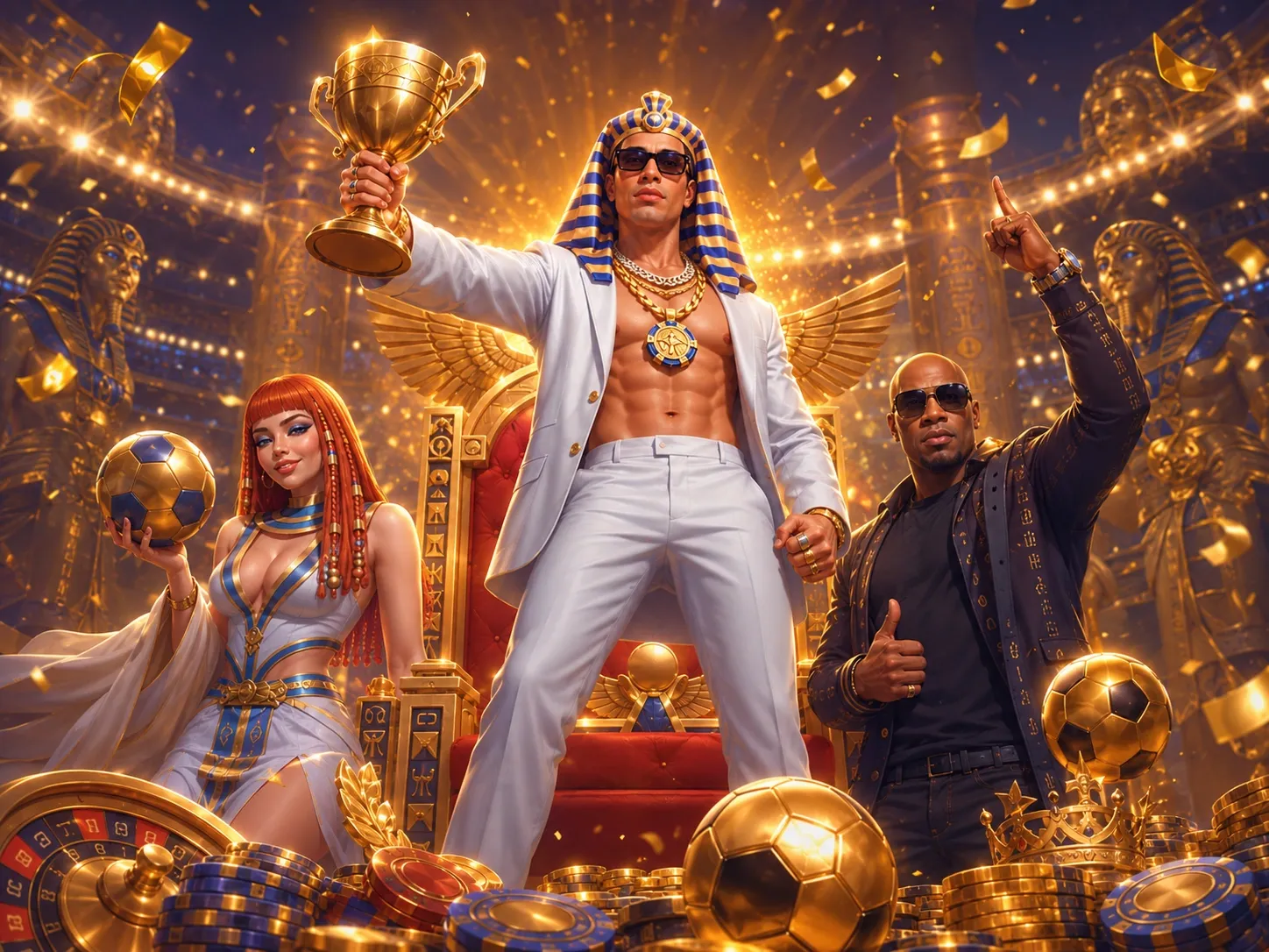 Pharaoh Trophy King